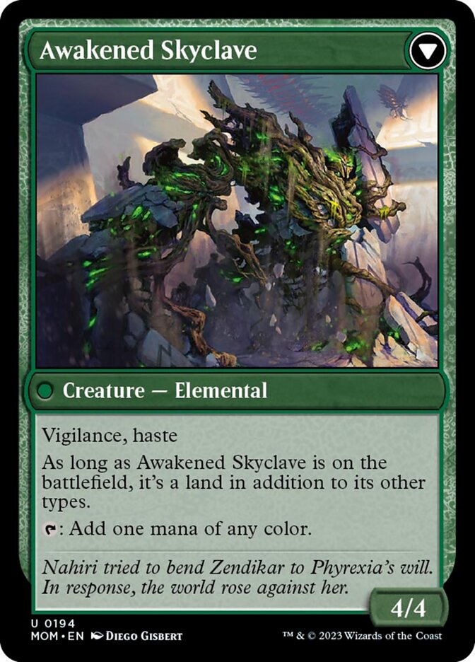 Invasion of Zendikar // Awakened Skyclave [March of the Machine] | The Time Vault CA