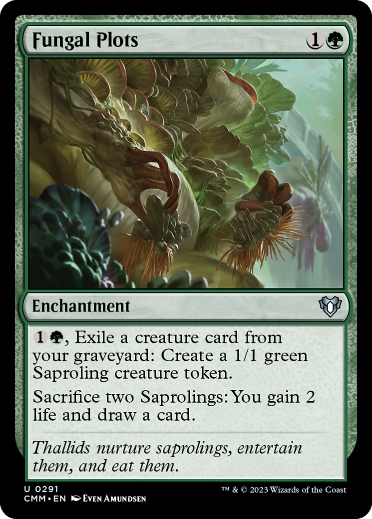 Fungal Plots [Commander Masters] | The Time Vault CA
