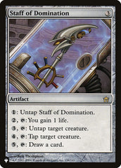 Staff of Domination [The List] | The Time Vault CA