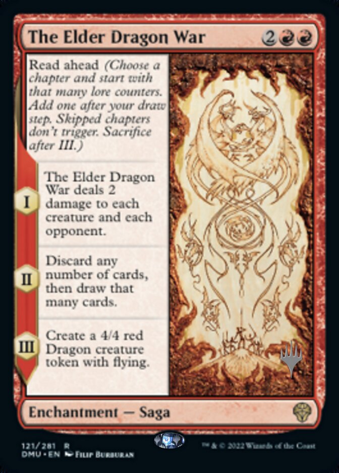 The Elder Dragon War (Promo Pack) [Dominaria United Promos] | The Time Vault CA