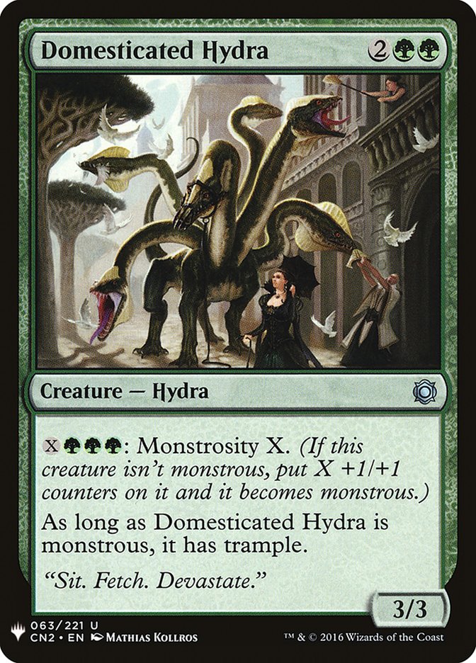 Domesticated Hydra [Mystery Booster] | The Time Vault CA