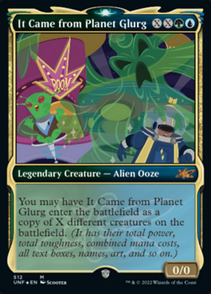 It Came from Planet Glurg (Showcase) (Galaxy Foil) [Unfinity] | The Time Vault CA