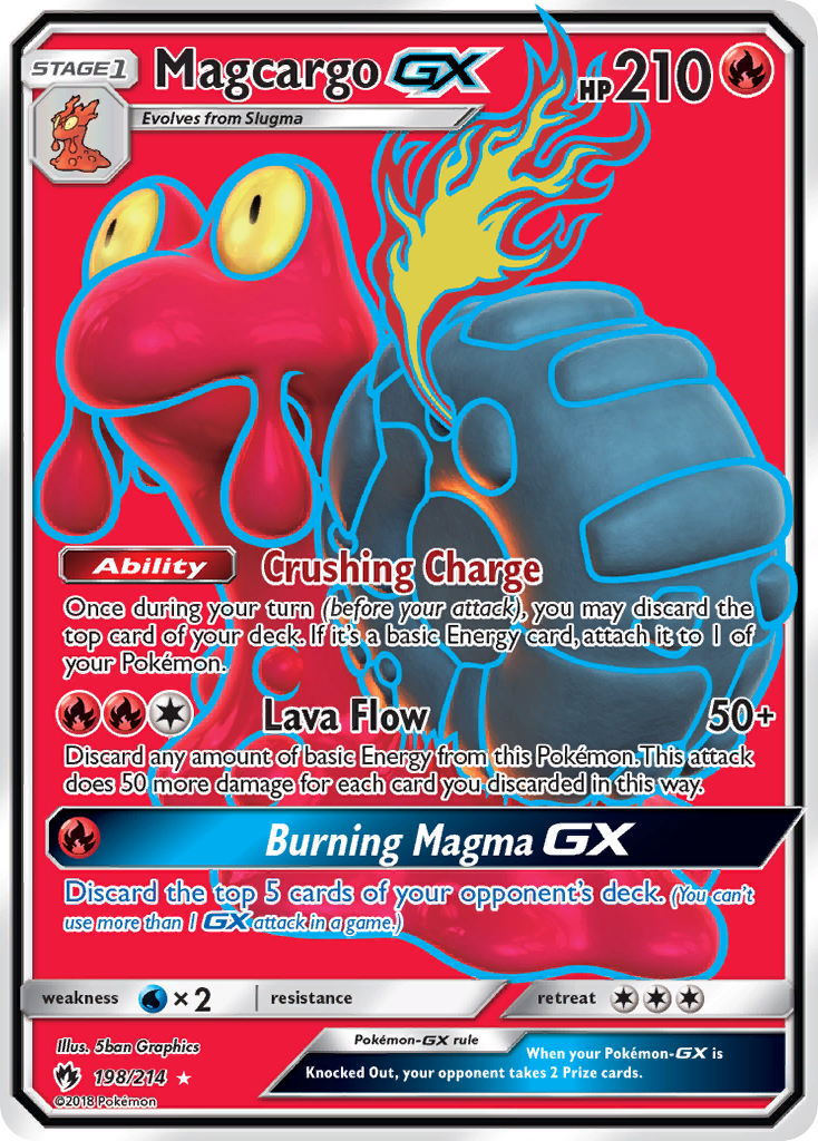 Magcargo GX (198/214) [Sun & Moon: Lost Thunder] | The Time Vault CA