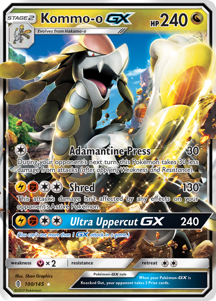 Kommo-o GX (100/145) [Sun & Moon: Guardians Rising] | The Time Vault CA