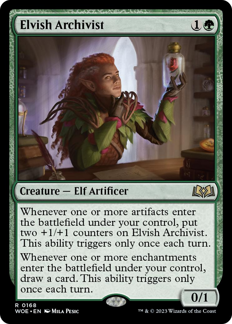 Elvish Archivist [Wilds of Eldraine] | The Time Vault CA