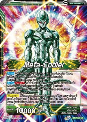 Meta-Cooler // Meta-Cooler Core, Unlimited Power (BT17-060) [Ultimate Squad] | The Time Vault CA