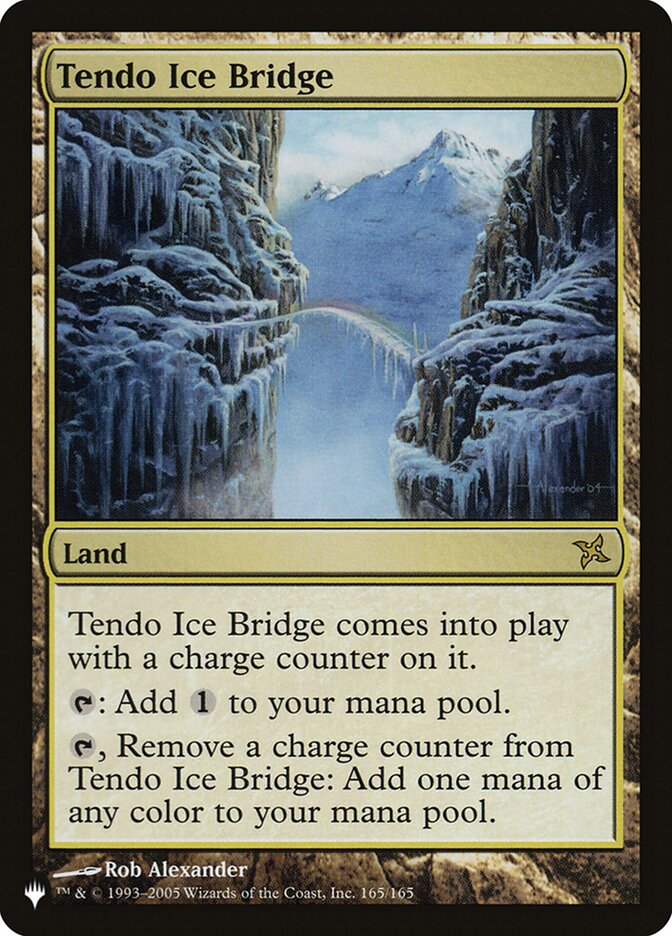 Tendo Ice Bridge [The List] | The Time Vault CA