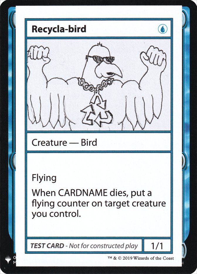 Recycla-bird [Mystery Booster Playtest Cards] | The Time Vault CA