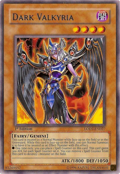 Dark Valkyria [LODT-EN027] Rare | The Time Vault CA