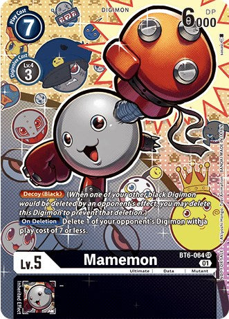 Mamemon [BT6-064] (Alternate Art) (Revision Pack 2021) [Double Diamond Promos] | The Time Vault CA