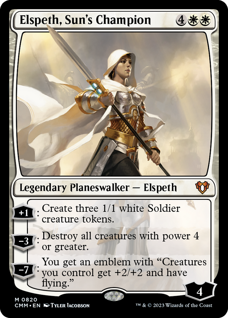 Elspeth, Sun's Champion [Commander Masters] | The Time Vault CA