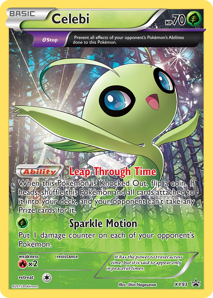 Celebi (XY93) [XY: Black Star Promos] | The Time Vault CA