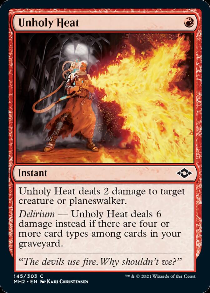 Unholy Heat [Modern Horizons 2] | The Time Vault CA