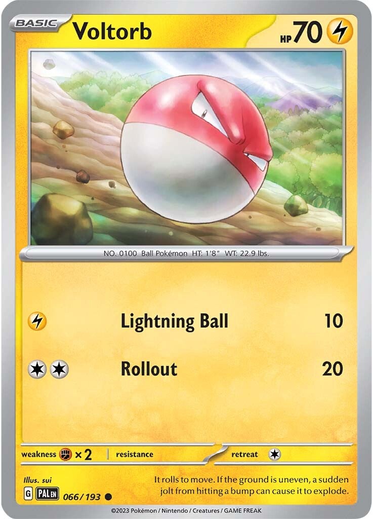 Voltorb (066/193) [Scarlet & Violet: Paldea Evolved] | The Time Vault CA