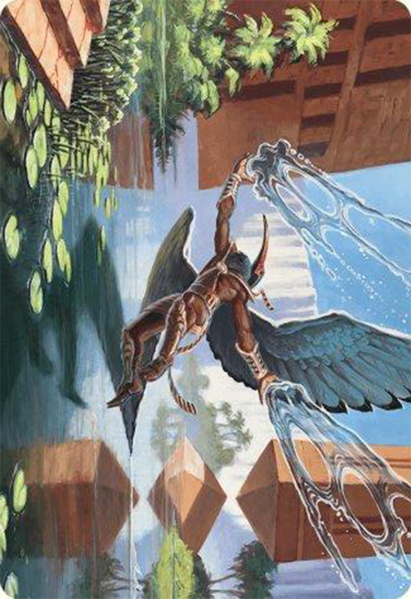 Nadu, Winged Wisdom Art Card [Modern Horizons 3 Art Series] | The Time Vault CA