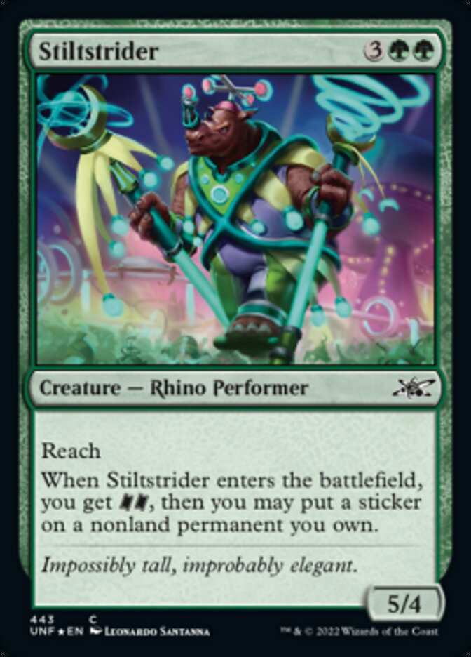 Stiltstrider (Galaxy Foil) [Unfinity] | The Time Vault CA