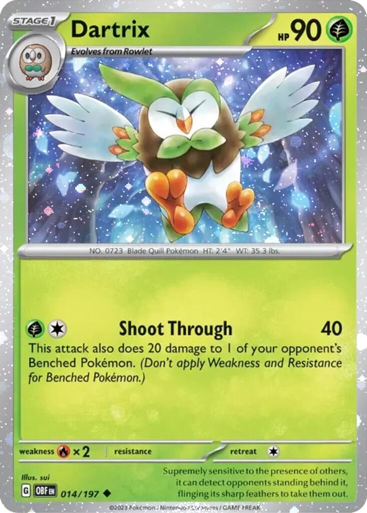 Dartrix (014/197) (Cosmos Holo) [Miscellaneous Cards] | The Time Vault CA