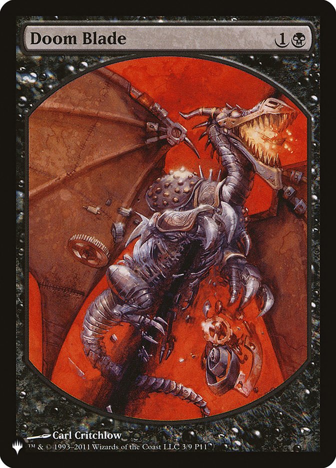 Doom Blade [The List] | The Time Vault CA