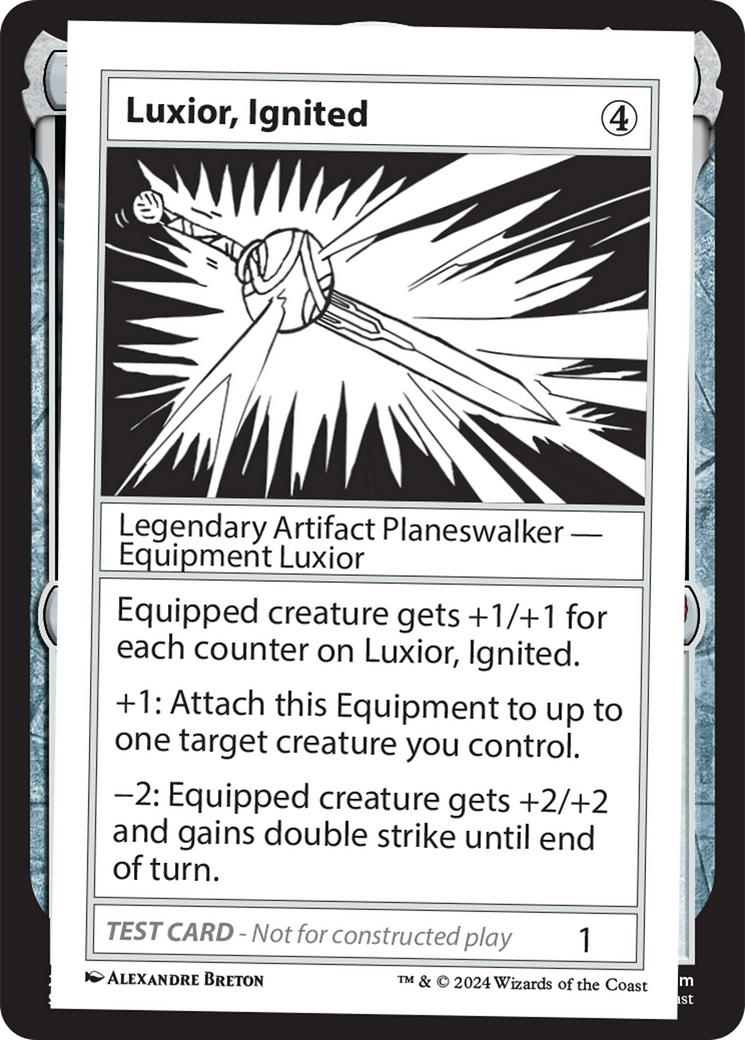 Luxior, Ignited [Mystery Booster 2 Playtest Cards] | The Time Vault CA