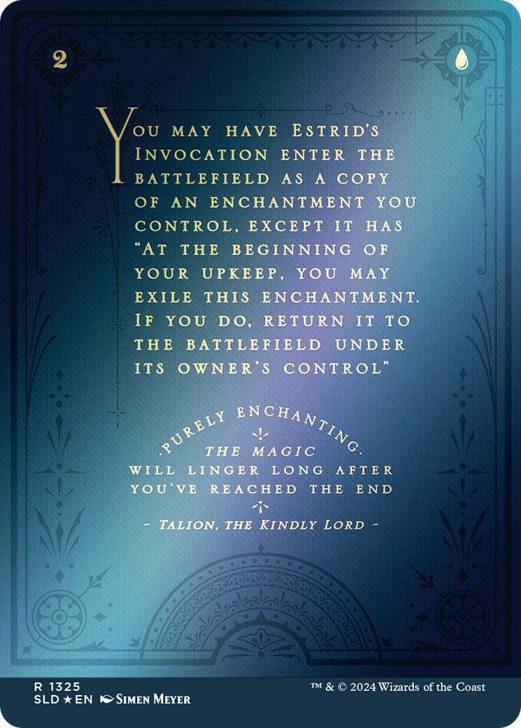 Estrid's Invocation [Secret Lair Drop Series] | The Time Vault CA