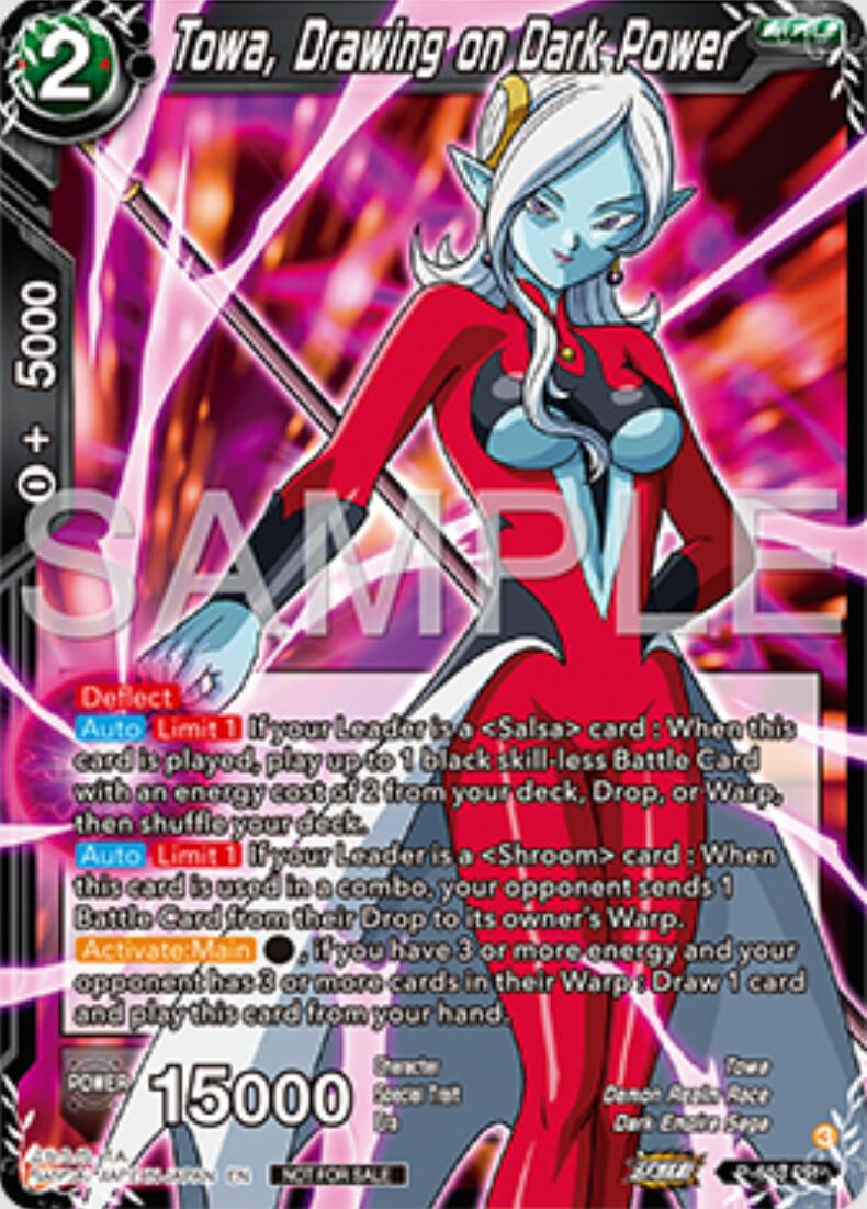 Towa, Drawing on Dark Power (P-653) [Tournament Promotion Cards] | The Time Vault CA