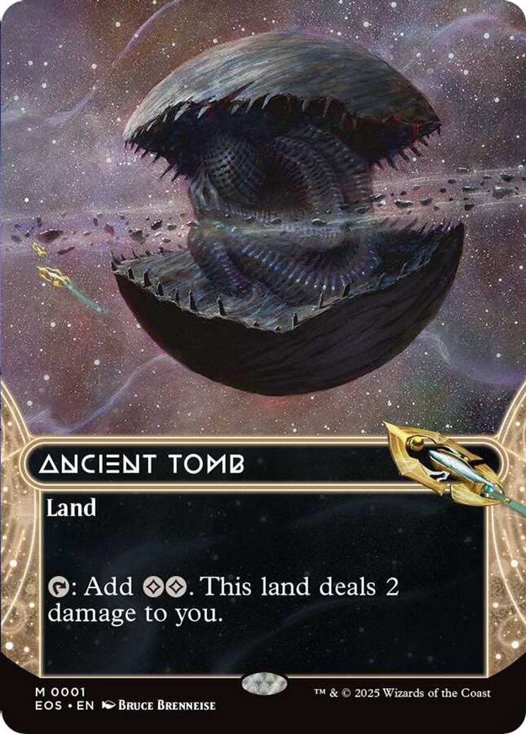 Ancient Tomb (0001) (Borderless) [Edge of Eternities: Stellar Sights] | The Time Vault CA