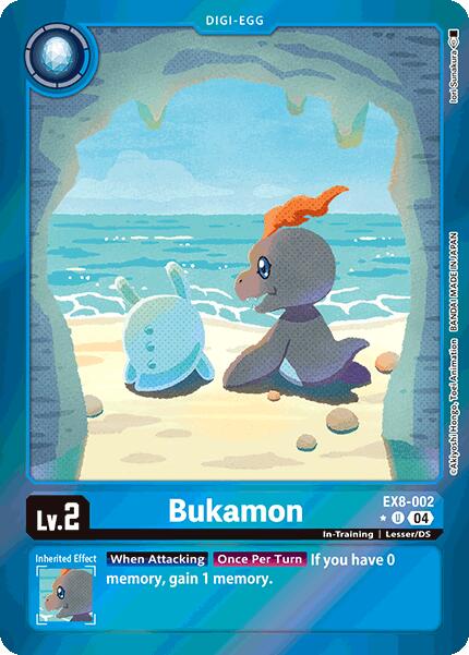 Bukamon [EX8-002] (Limited Foil) [Chain of Liberation] | The Time Vault CA