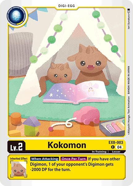 Kokomon [EX8-003] [Chain of Liberation] | The Time Vault CA