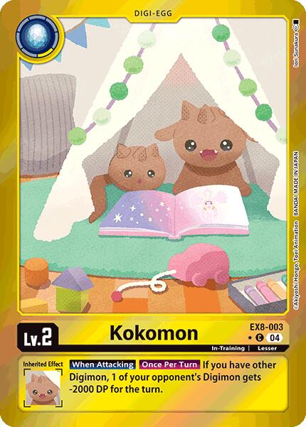 Kokomon [EX8-003] (Limited Foil) [Chain of Liberation] | The Time Vault CA