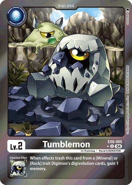 Tumblemon [EX8-005] (Limited Foil) [Chain of Liberation] | The Time Vault CA