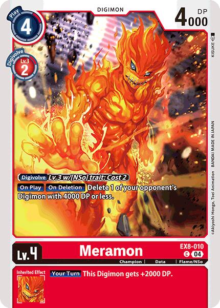 Meramon [EX8-010] [Chain of Liberation] | The Time Vault CA