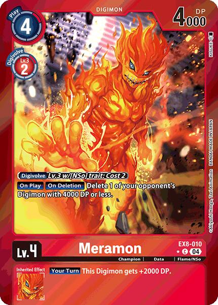 Meramon [EX8-010] (Limited Foil) [Chain of Liberation] | The Time Vault CA