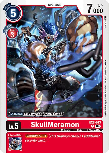 SkullMeramon [EX8-013] [Chain of Liberation] | The Time Vault CA