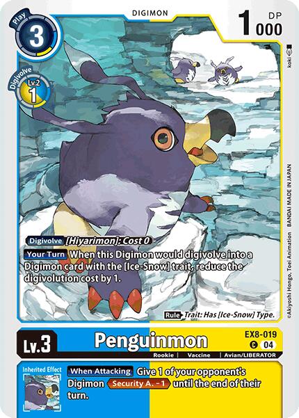 Penguinmon [EX8-019] [Chain of Liberation] | The Time Vault CA