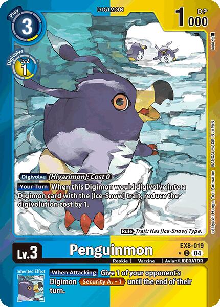 Penguinmon [EX8-019] (Limited Foil) [Chain of Liberation] | The Time Vault CA