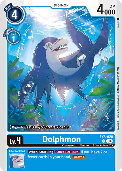 Dolphmon [EX8-020] [Chain of Liberation] | The Time Vault CA