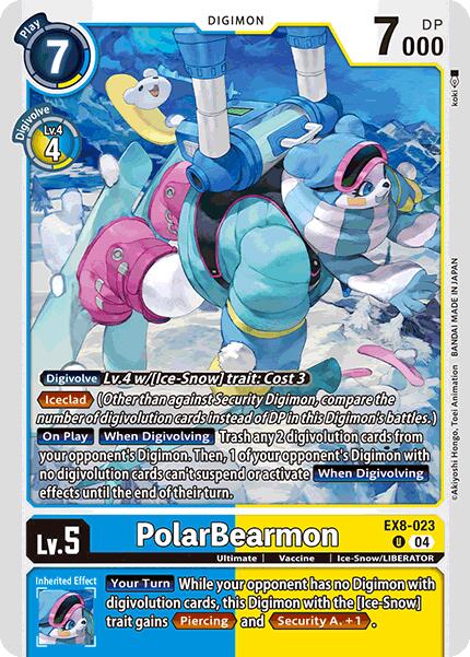 PolarBearmon [EX8-023] [Chain of Liberation] | The Time Vault CA