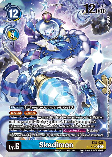 Skadimon [EX8-028] (Alternate Art) [Chain of Liberation] | The Time Vault CA