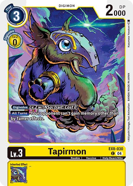 Tapirmon [EX8-030] [Chain of Liberation] | The Time Vault CA