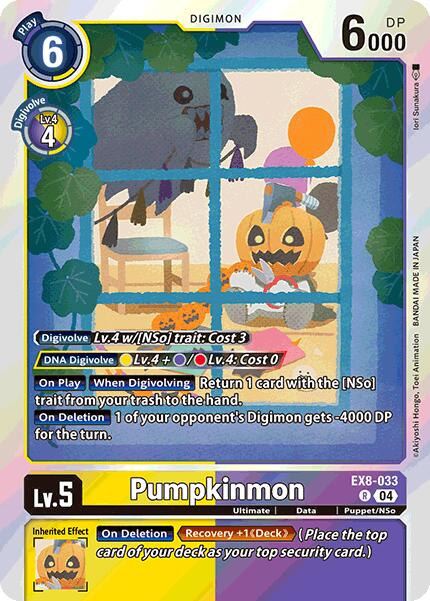 Pumpkinmon [EX8-033] [Chain of Liberation] | The Time Vault CA