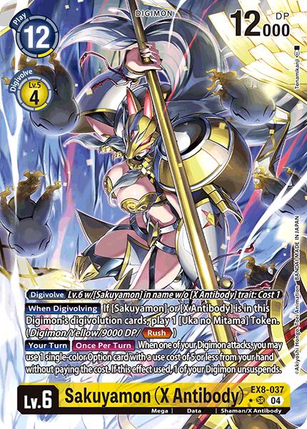 Sakuyamon (X Antibody) [EX8-037] (Alternate Art) [Chain of Liberation] | The Time Vault CA