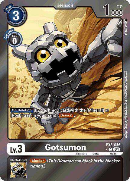 Gotsumon [EX8-046] (Limited Foil) [Chain of Liberation] | The Time Vault CA