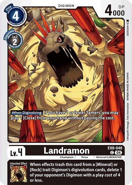 Landramon [EX8-048] [Chain of Liberation] | The Time Vault CA