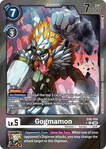 Gogmamon [EX8-050] (Limited Foil) [Chain of Liberation] | The Time Vault CA