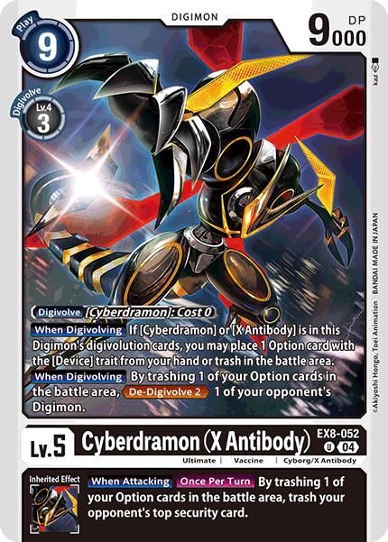 Cyberdramon (X Antibody) [EX8-052] [Chain of Liberation] | The Time Vault CA