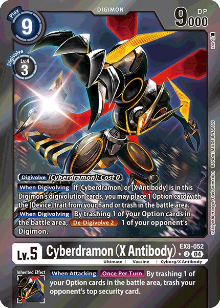 Cyberdramon [EX8-052] (X Antibody) (Limited Foil) [Chain of Liberation] | The Time Vault CA