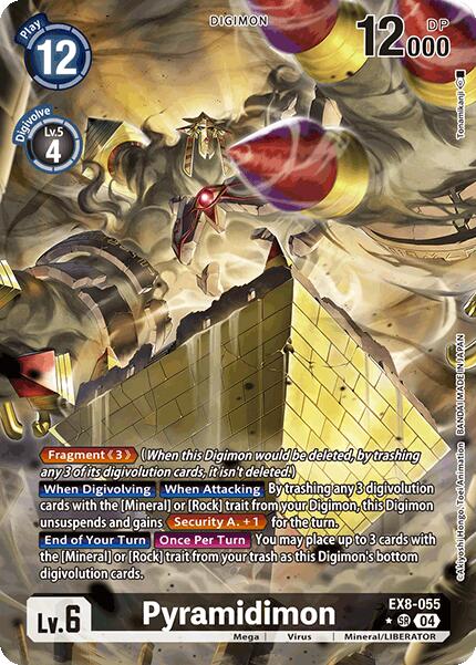 Pyramidimon [EX8-055] (Alternate Art) [Chain of Liberation] | The Time Vault CA