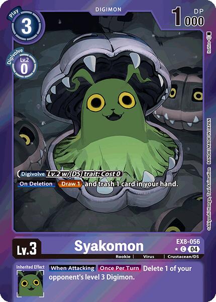 Syakomon [EX8-056] (Limited Foil) [Chain of Liberation] | The Time Vault CA