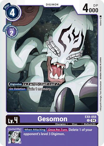 Gesomon [EX8-058] [Chain of Liberation] | The Time Vault CA