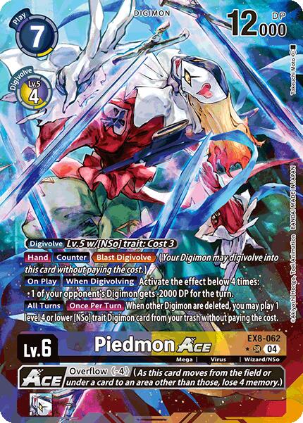 Piedmon ACE [EX8-062] (Alternate Art) [Chain of Liberation] | The Time Vault CA